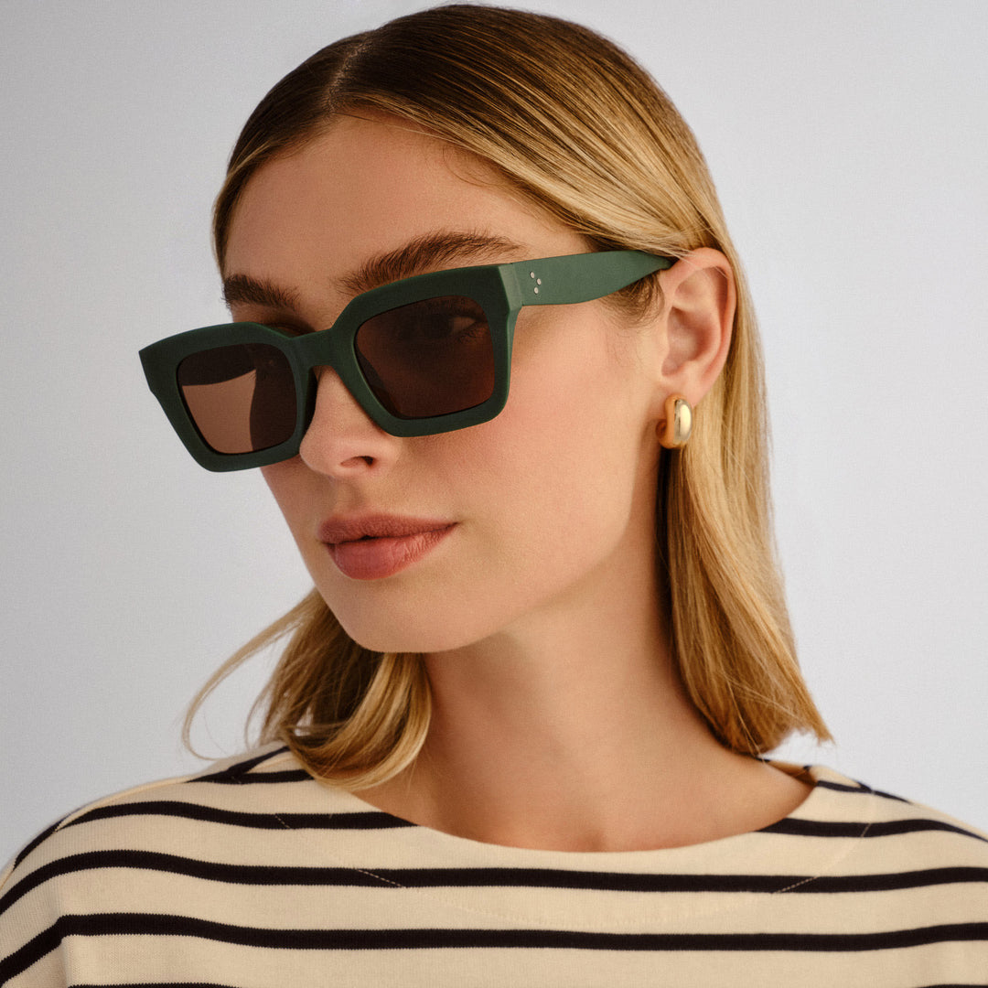 Cancer Council | Fairlight Sunglasses | Matte Emerald | Lifestyle