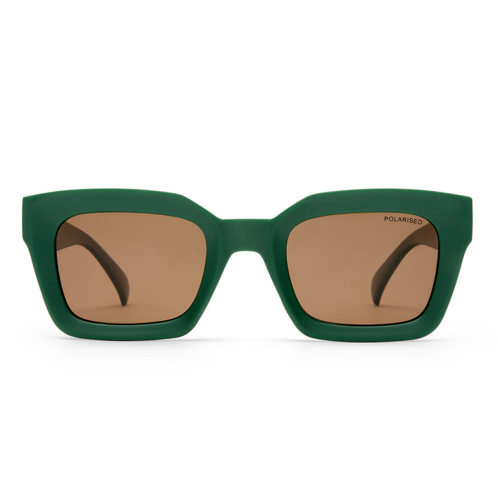 Cancer Council | Fairlight Sunglasses | Matte Emerald | Front