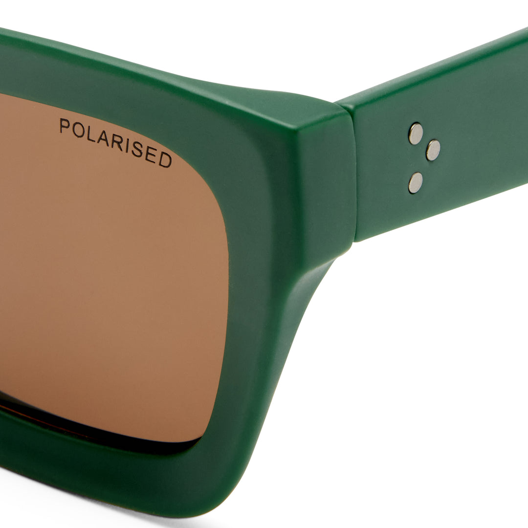 Cancer Council | Fairlight Sunglasses | Matte Emerald | Zoom
