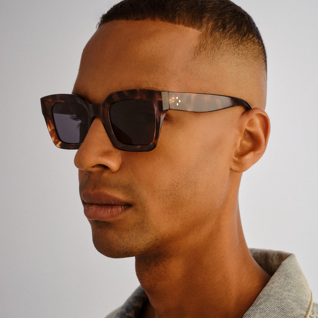 Cancer Council | Fairlight Sunglasses | Amber Tort | Side Model