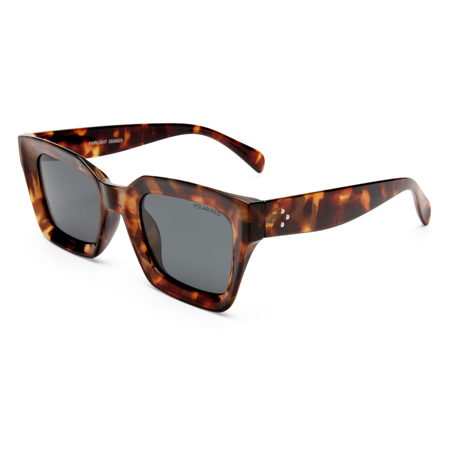 Cancer Council | Fairlight Sunglasses | Amber Tort | Angle