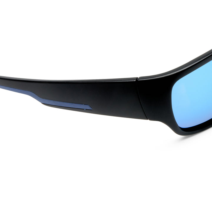 Merimbula Sunglasses - Matte Black/Dark Blue