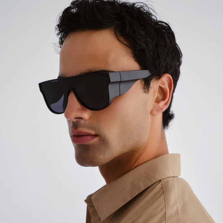Maleny Sunglasses - Matte Black/Smoke