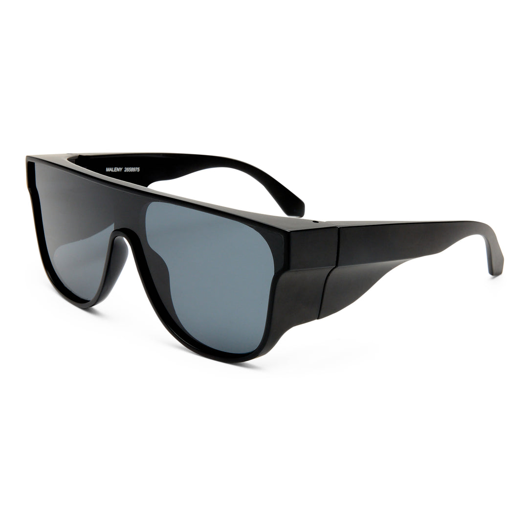 Maleny Sunglasses - Matte Black/Smoke