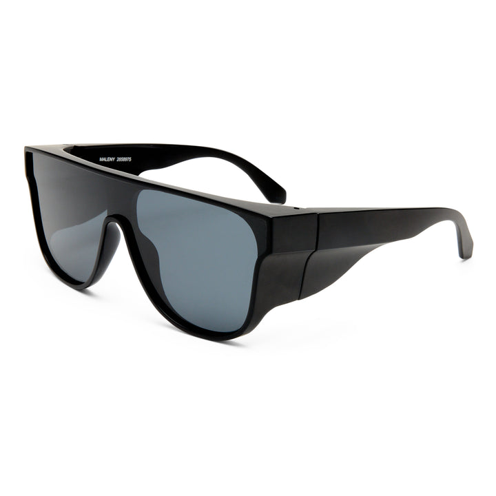 Maleny Sunglasses - Matte Black/Smoke