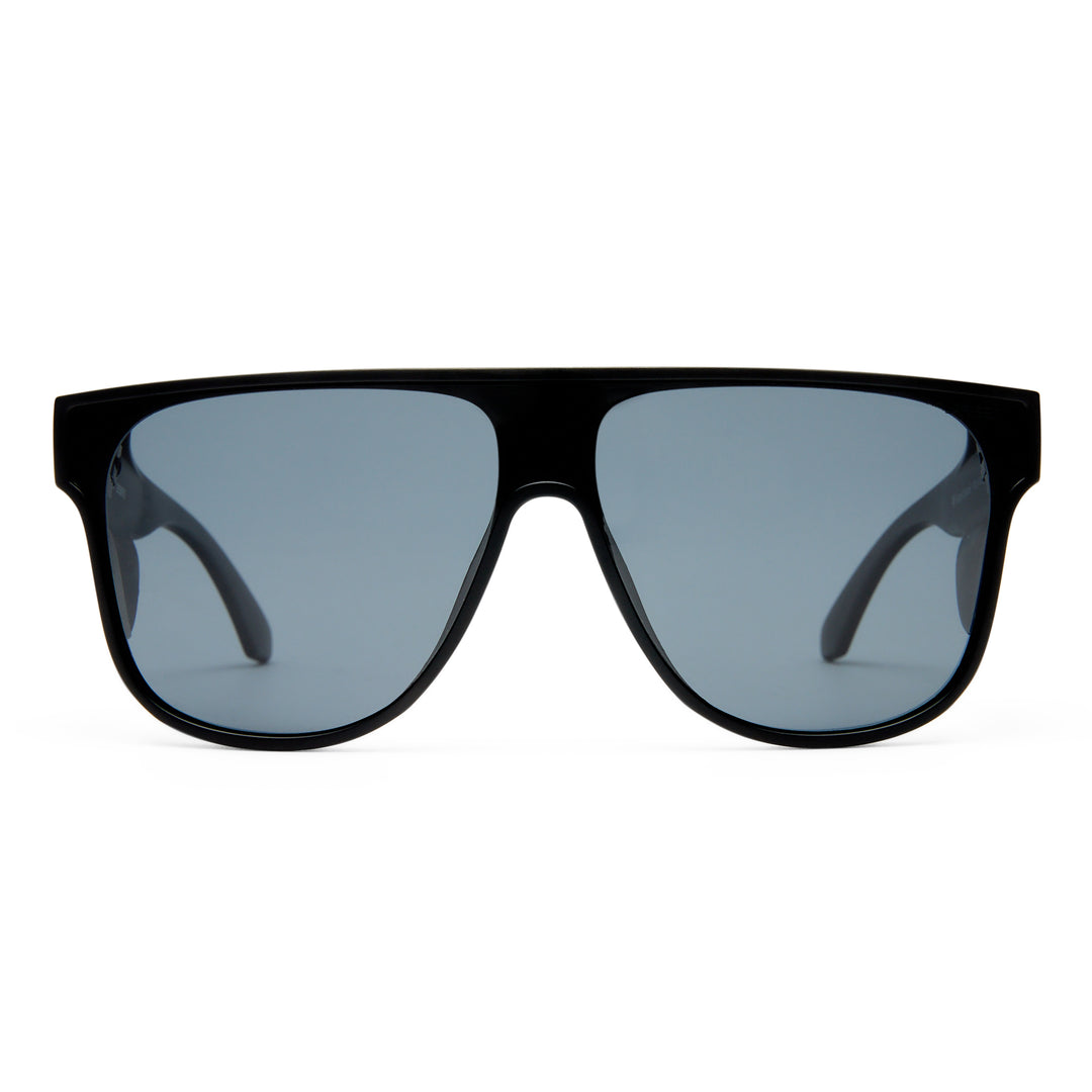Maleny Sunglasses - Matte Black/Smoke