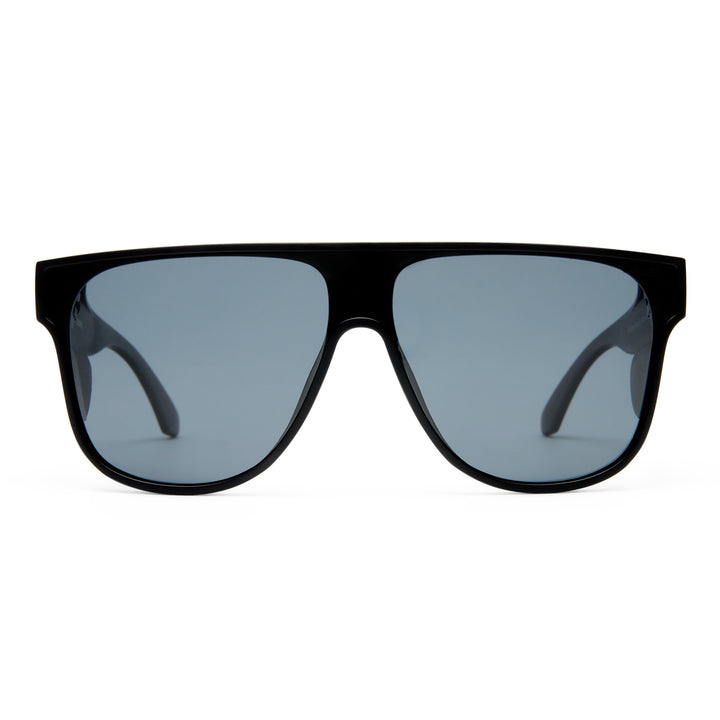 Maleny Sunglasses - Matte Black/Smoke