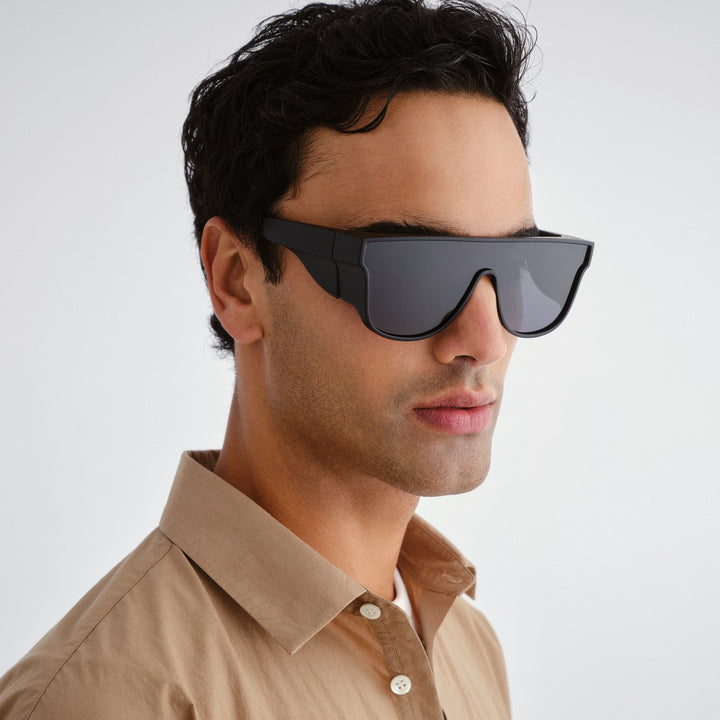 Maleny Sunglasses - Matte Black/Smoke