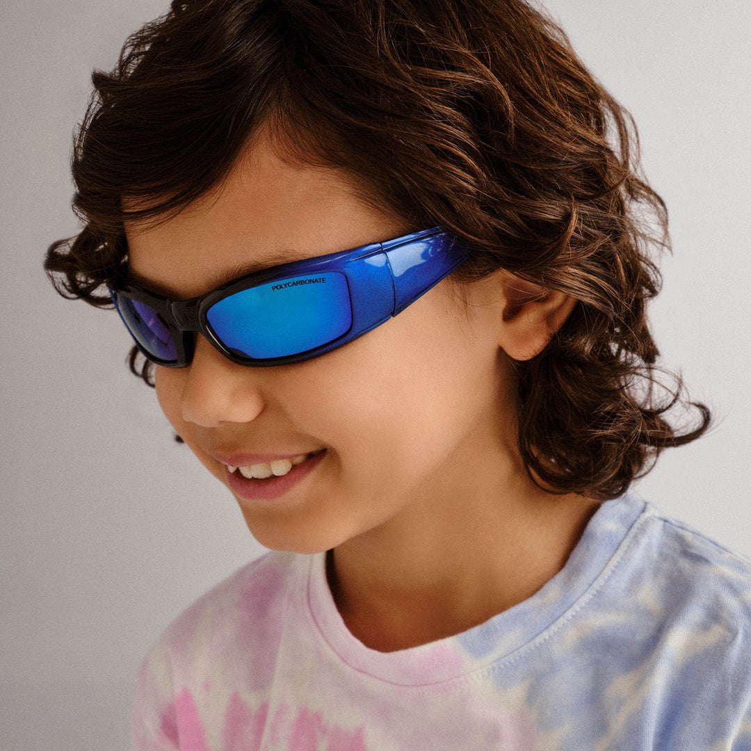 Shark Sunglasses - Cobalt Blue