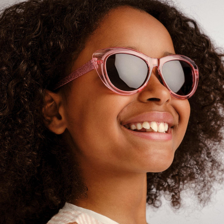 Elk Sunglasses - Pink Glitter