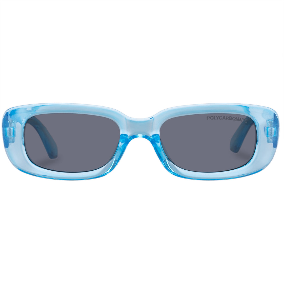 Cancer Council | Budgie Sunglasses - Front | Neon Blue | UPF50+ Protection