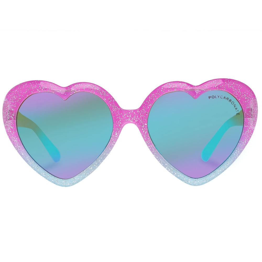 Cancer Council | Lovebird Sunglasses | Pink Sparkle | Front