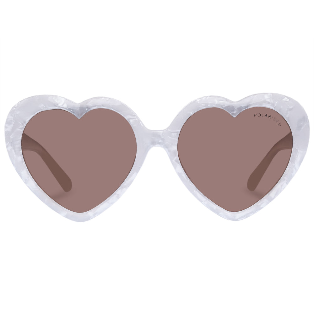Cancer Council | Lovebird Sunglasses - Front | Ivory Seashell | UPF50+ Protection