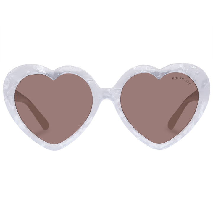 Cancer Council | Lovebird Sunglasses - Front | Ivory Seashell | UPF50+ Protection
