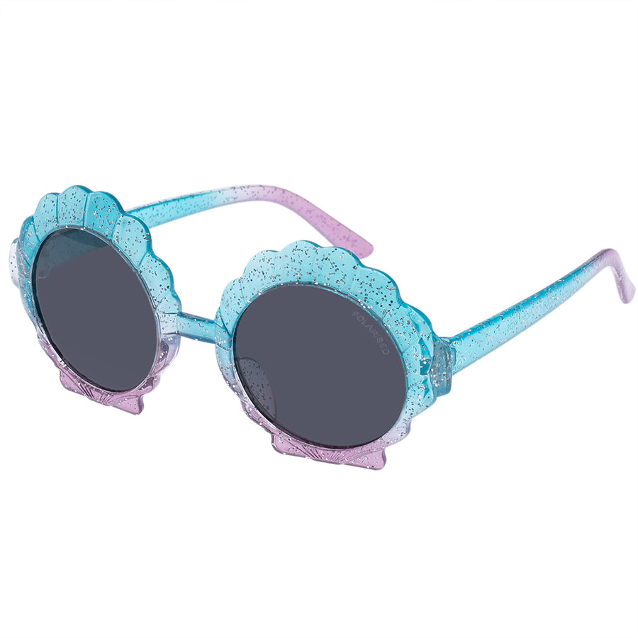 Cancer Council | Mermaid Sunglasses | Blue Sparkle | Angle