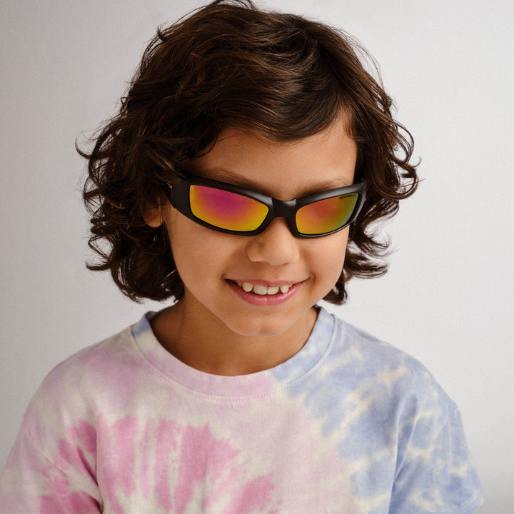Shark Sunglasses - Black Flame