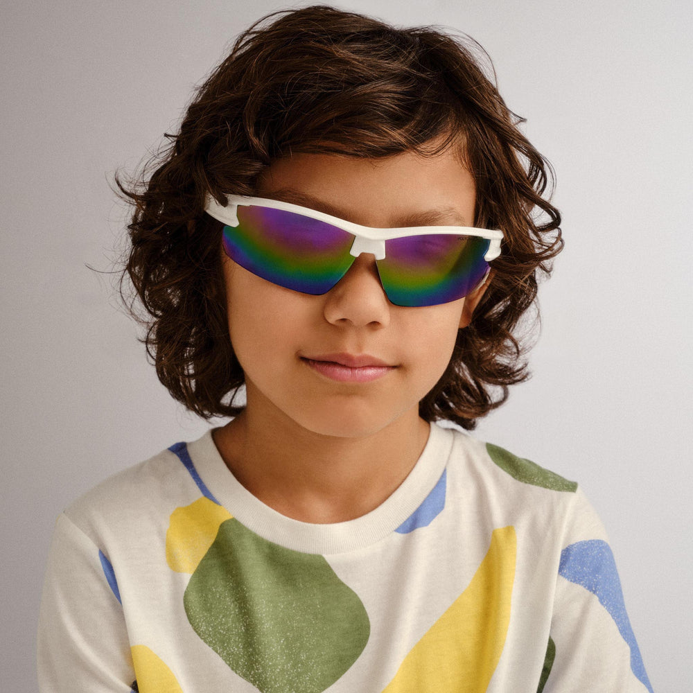 Cancer Council | Armadillo Sunglasses | White/Rainbow | Lifestyle