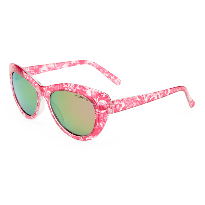 Cancer Council | Rabbit Toddler Sunglasses | Pink Floral | Angle