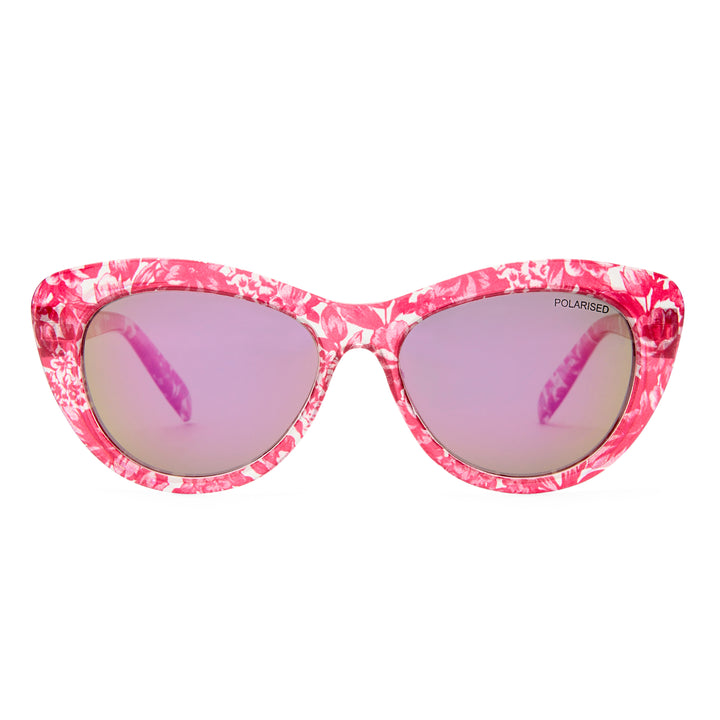 Cancer Council | Rabbit Toddler Sunglasses | Pink Floral | Front