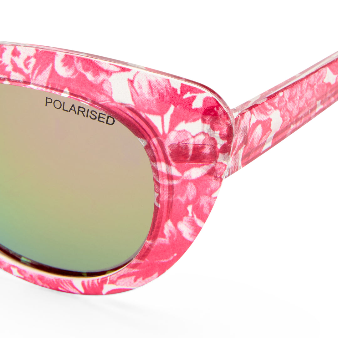 Cancer Council | Rabbit Toddler Sunglasses | Pink Floral | Zoom