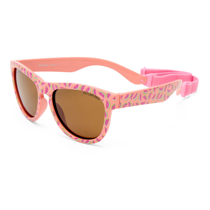 Cancer Council | Weasel Sunglasses | Blush Strawberry | Angle