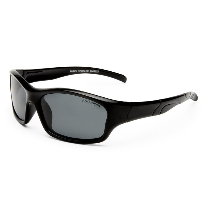 Cancer Council | Puppy Toddler Sunglasses | Black | Angle