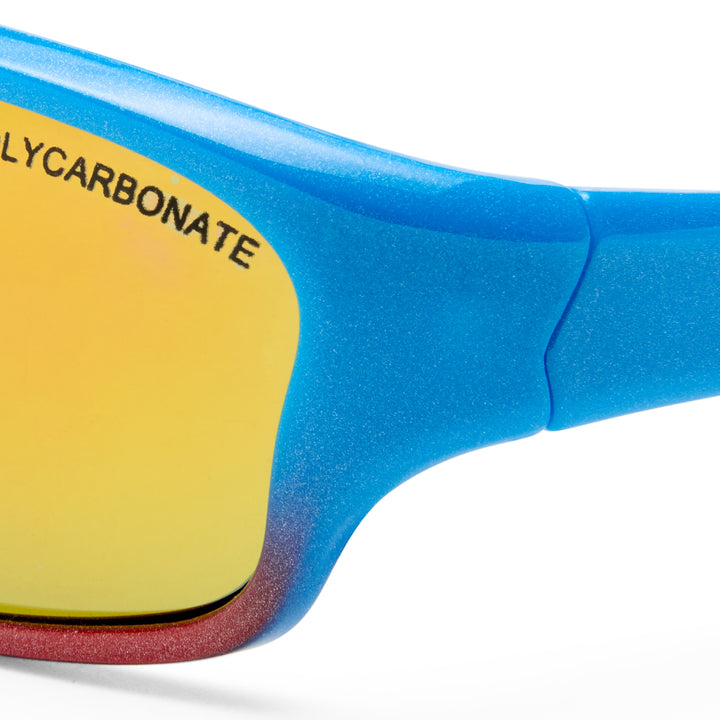 Cancer Council | Puppy Toddler Sunglasses | Metallic Blue/Red | Zoom