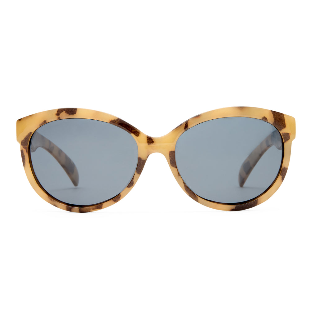 Kitty kids sunglasses in Cookie Tort shown front‑on with playful round frame