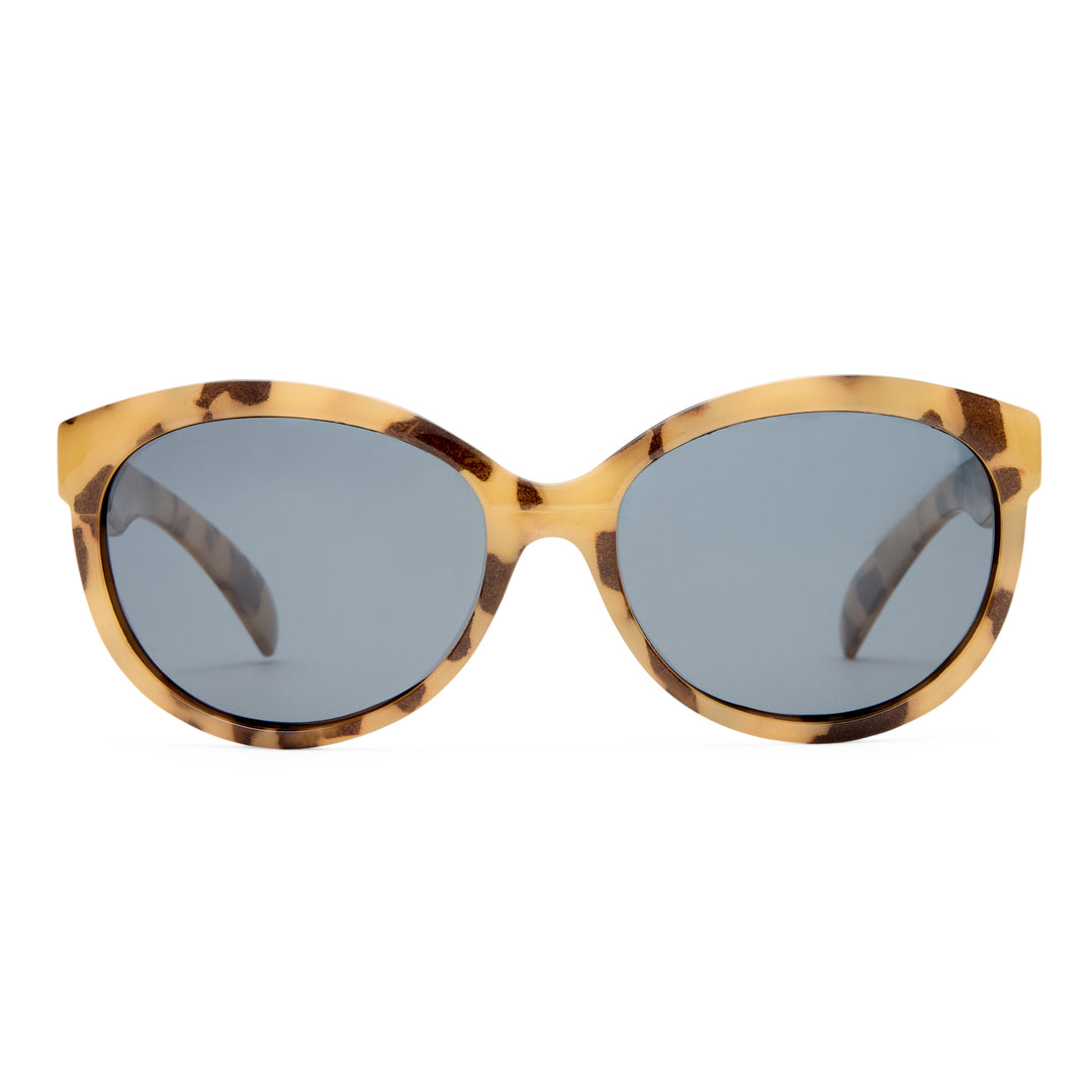 Kitty kids sunglasses in Cookie Tort shown front‑on with playful round frame