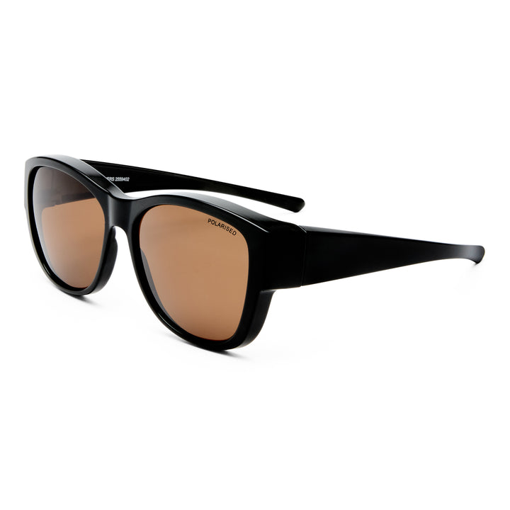 Cancer Council | Samaria Fitover Sunglasses | Black | Angle