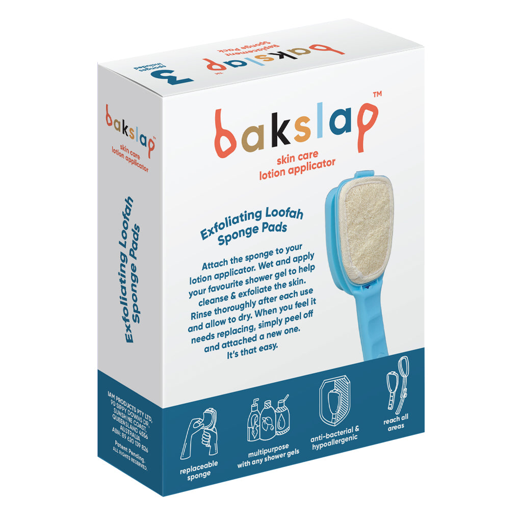 Bakslap Exfoliating Pads | Cancer Council | Side