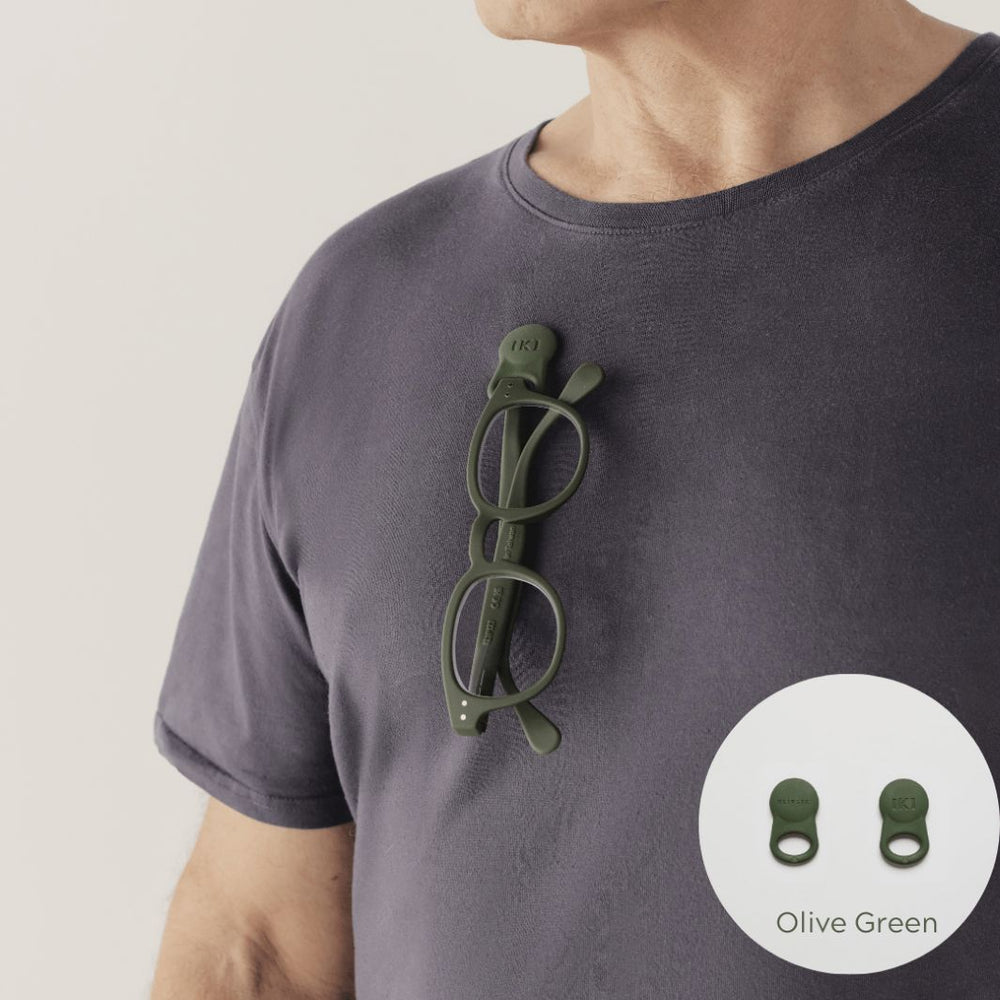 Spex Sunglasses Clip - 2 Pack - Olive Lifestyle