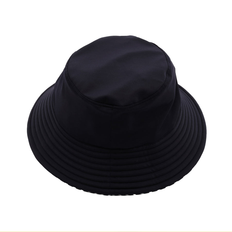 Infant Reversible Striped Bucket Hat - Navy