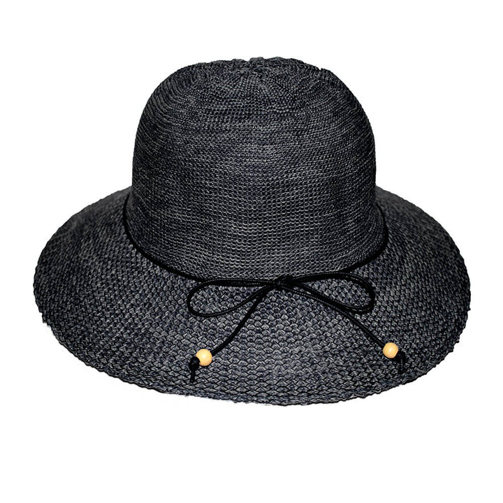 Juanita Capeline Hat - Black