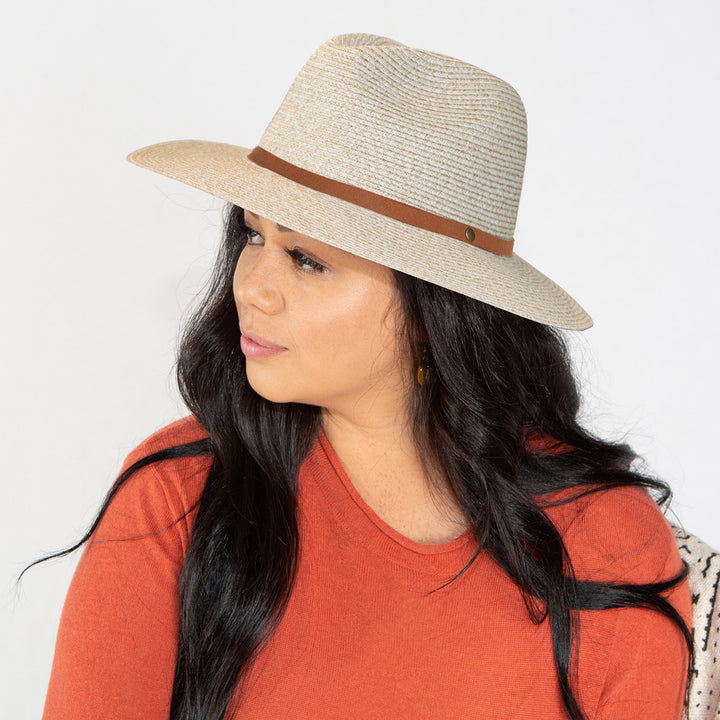 Shauna Fedora Hat  - Natural