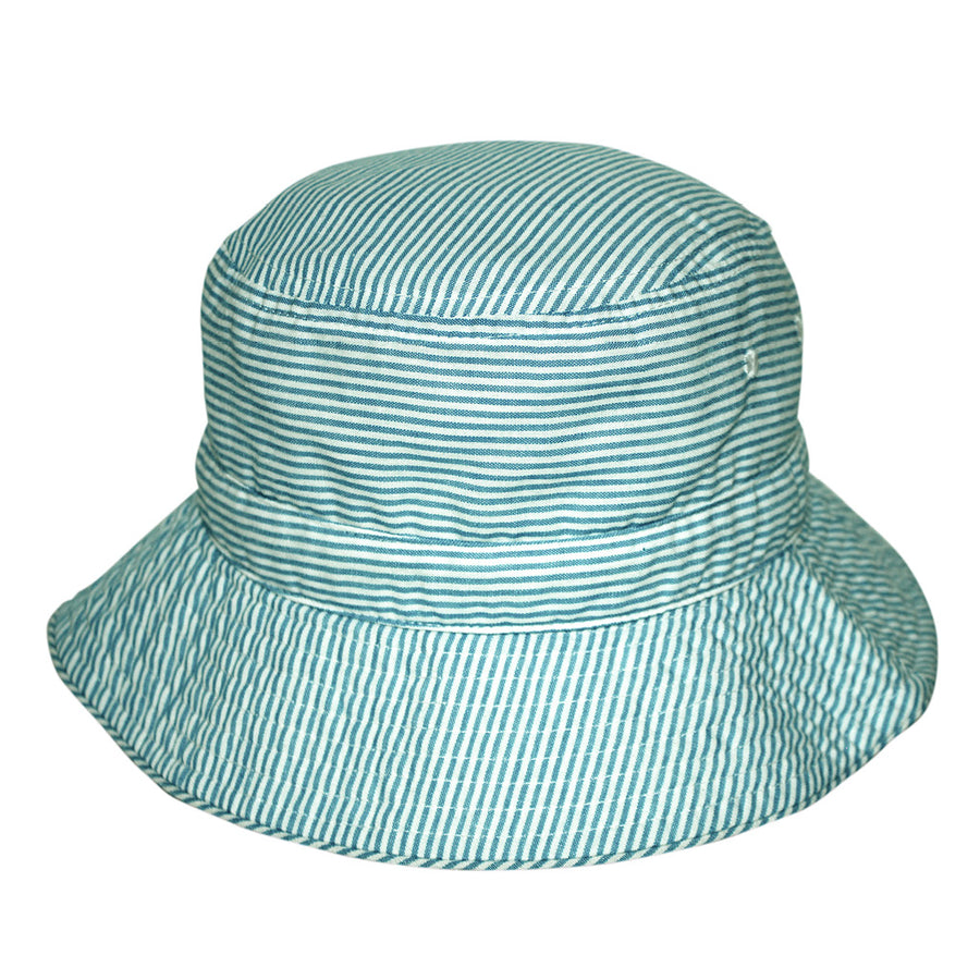 Bradley Bucket Hat - Green Stripe