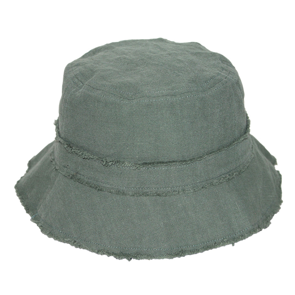 Jinja Cotton Bucket Hat - Khaki