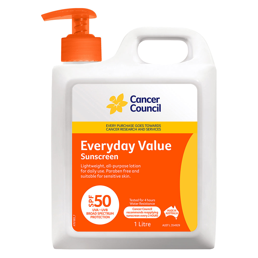 Everyday Value Sunscreen SPF50 1L