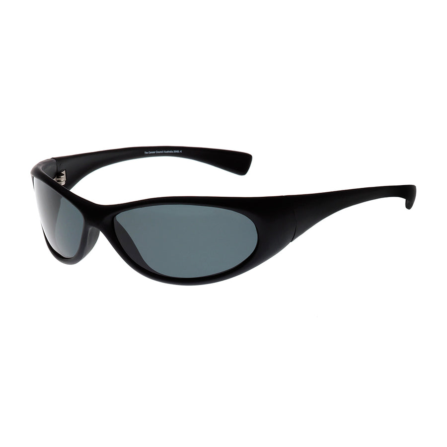 Cancer Council | Logan Sunglasses - Flat | Black 