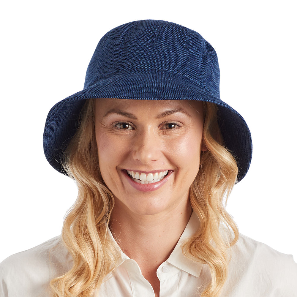 Tamzin Bucket Hat - Navy