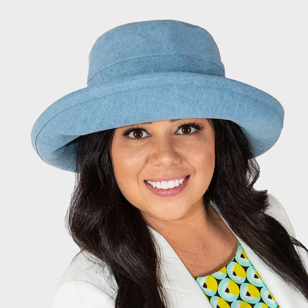 Cancer Council | Essential Traveller Hat - Lifestyle | Denim Blue | UPF50+ Protection
