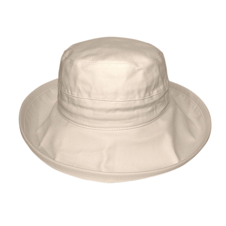 Cancer Council | Essential Traveller Hat - Front | Natural | UPF50+ Protection