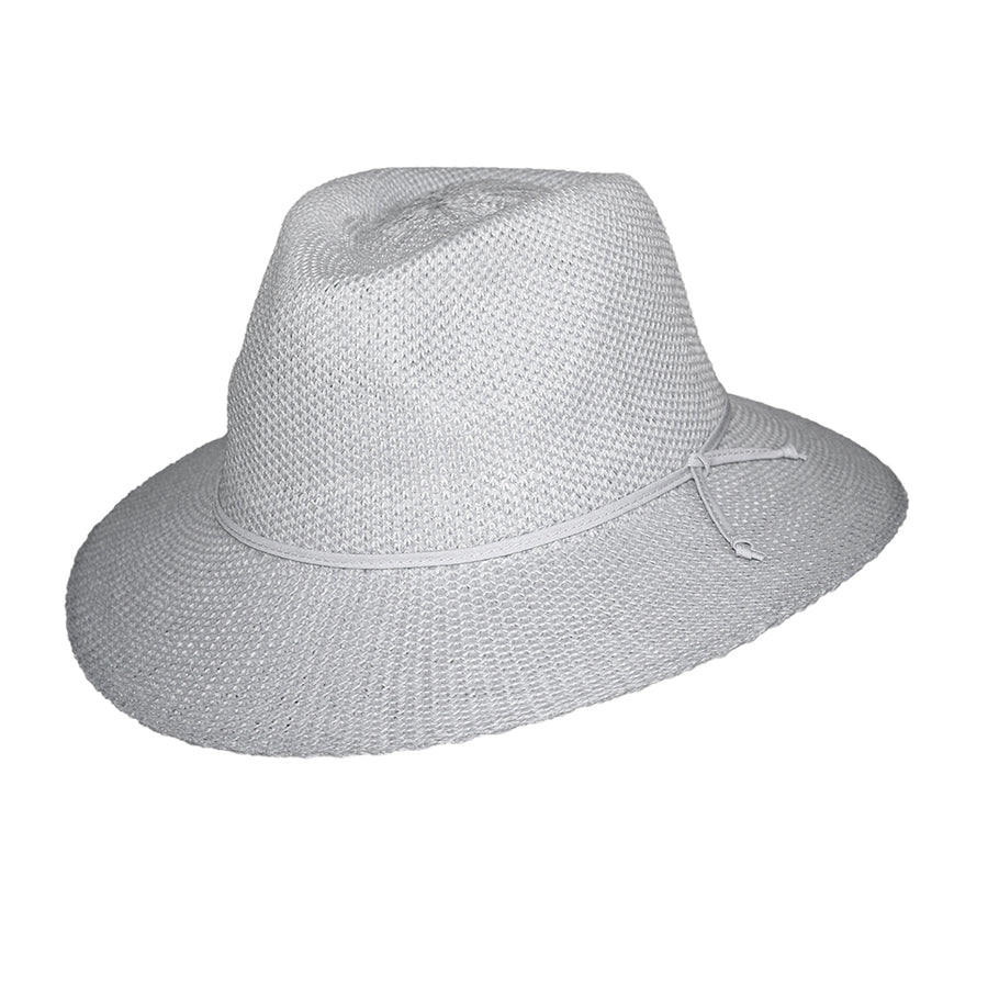 Jacqui Mannish Hat - White