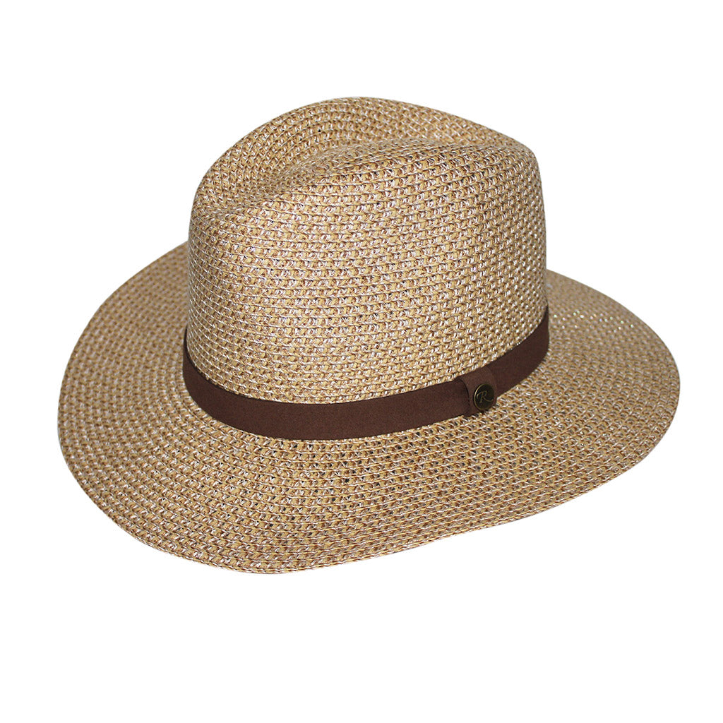 Outback Lightweight Fedora Hat - Natural