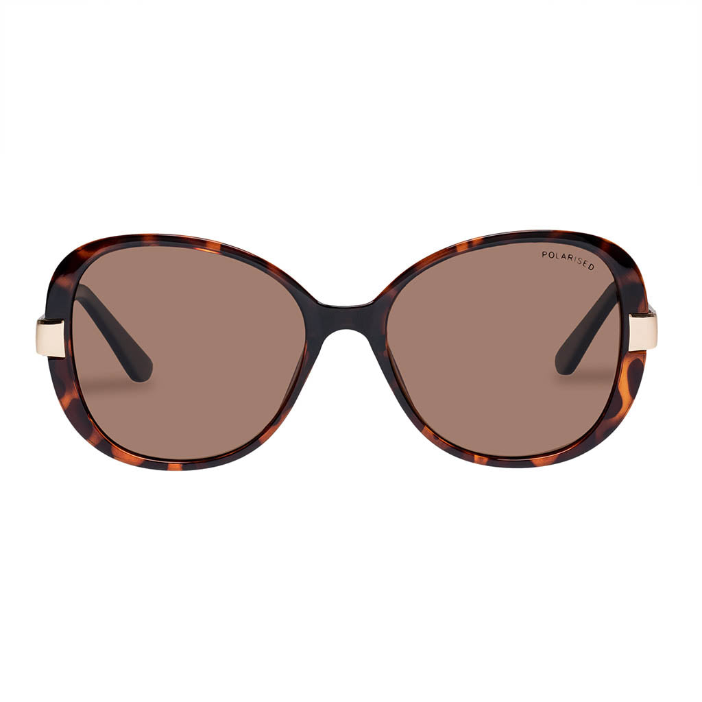 Anna Bay Sunglasses - Dark Tort