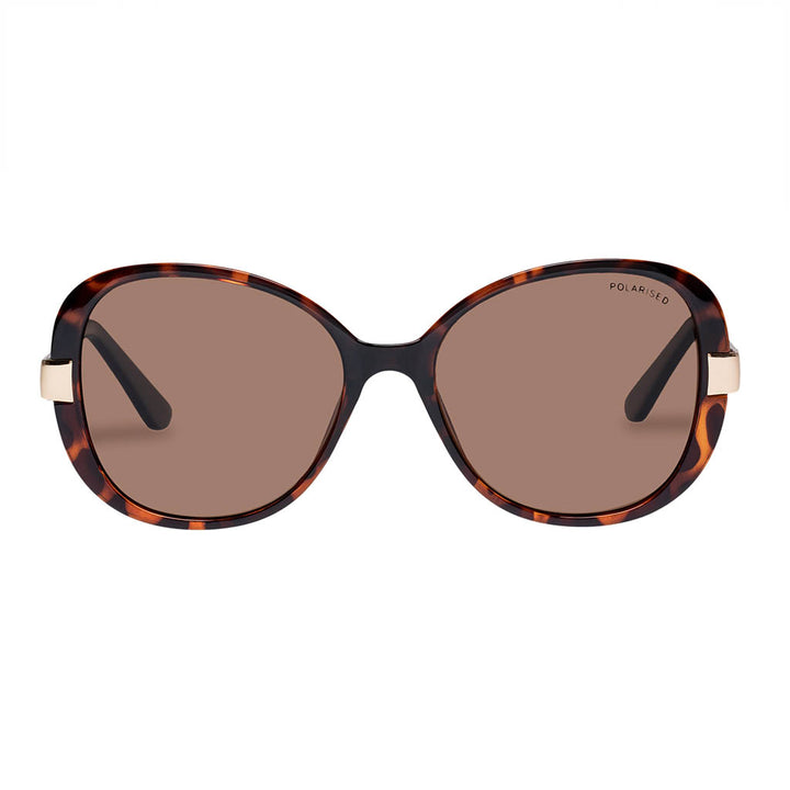 Anna Bay Sunglasses - Dark Tort