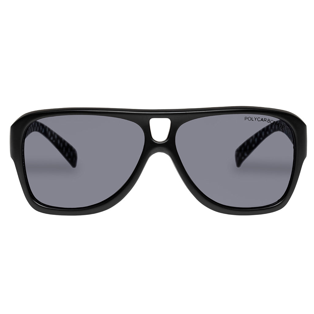 Timber Wolf Sunglasses - Black/Smoke