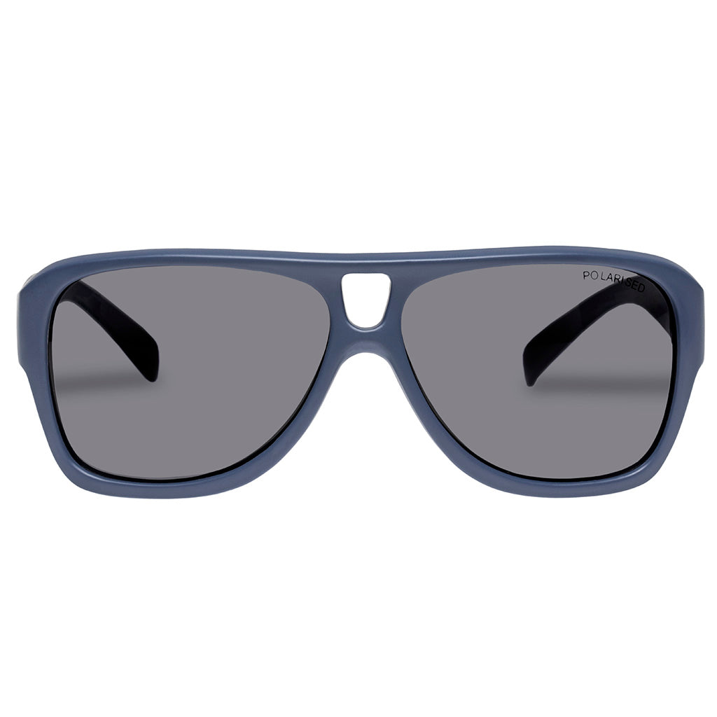 Timber Wolf Sunglasses - Navy/Smoke