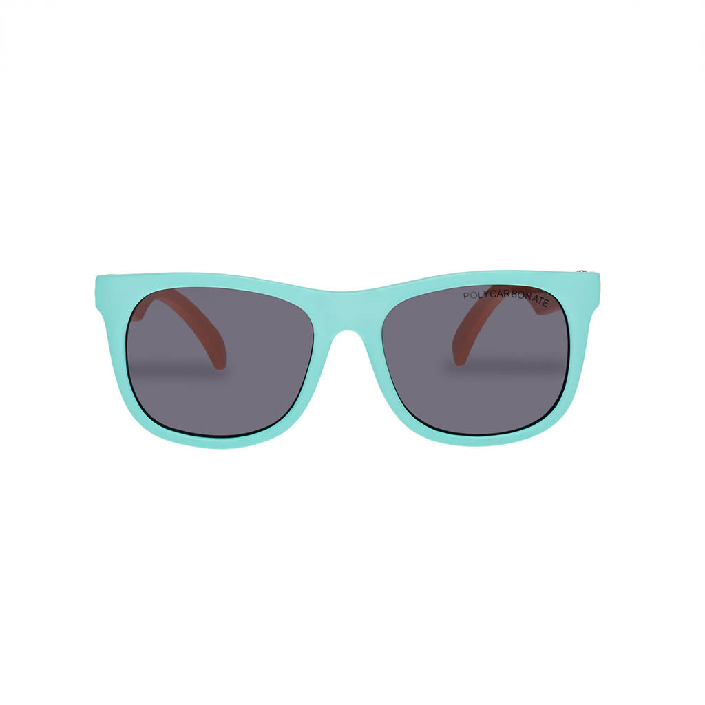 Panda Flexi Sunglasses - Mint/Orange