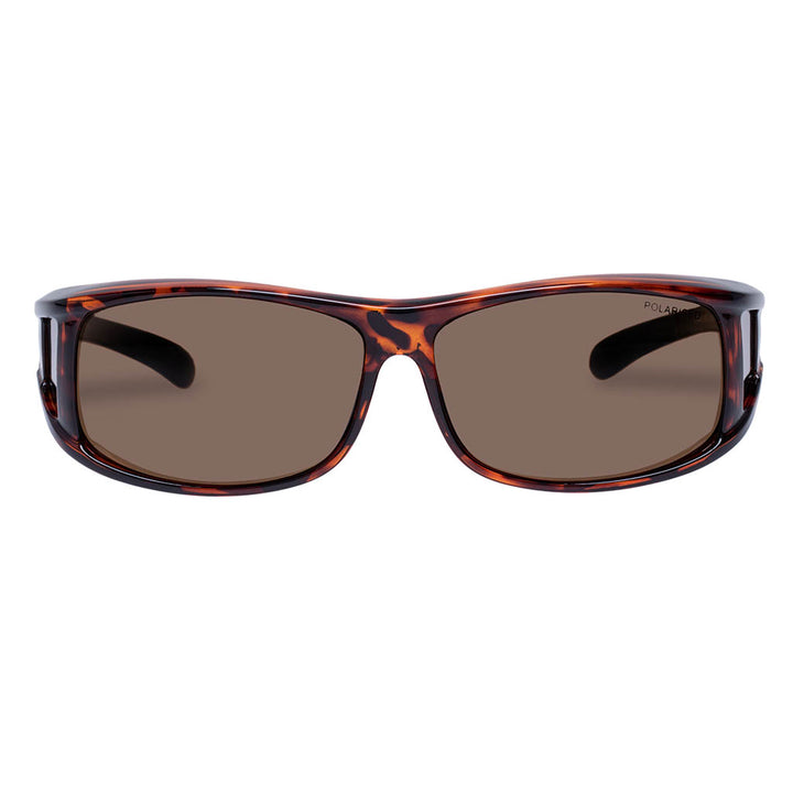 Culburra Fitover Sunglasses - Tort Burgundy/Brown